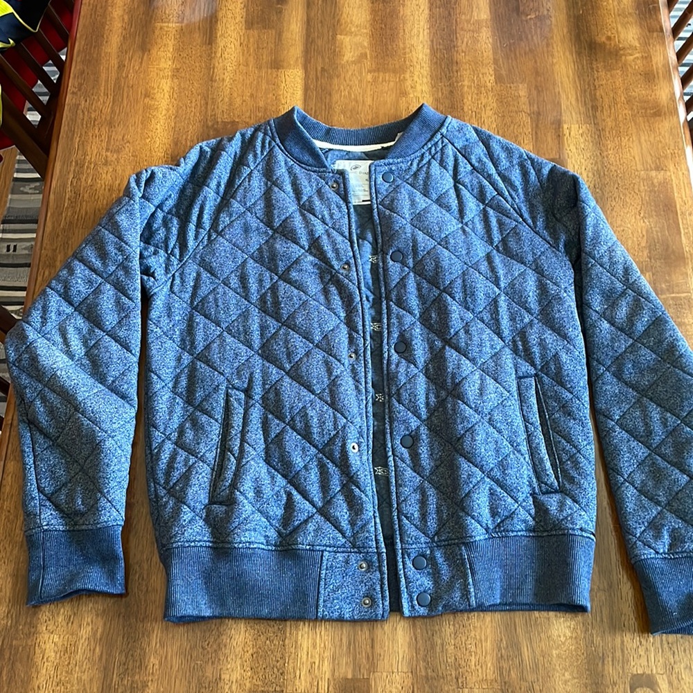 On The Byas Quilted Varsity Jacket
